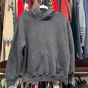 Abercrombie & Fitch Black Soft Essentials Oversized Hoodie